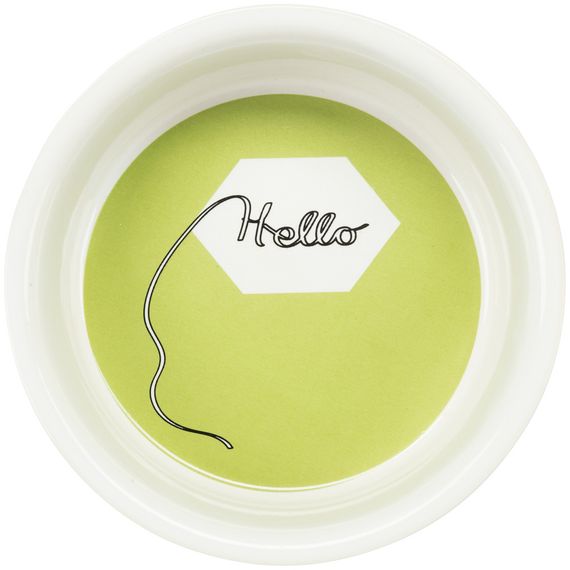 Миска Trixie для гризунів Hello Hamster хом як керамічна 8 см 90 мл | Зображення 1