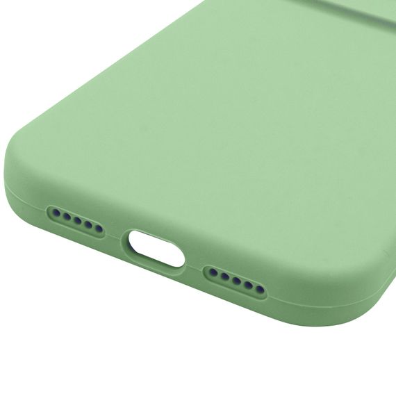 Чохол Silk Full Camera Protective (AA) NO LOGO для Apple iPhone 17 (6.3") М'ятний / Mint | Зображення 3