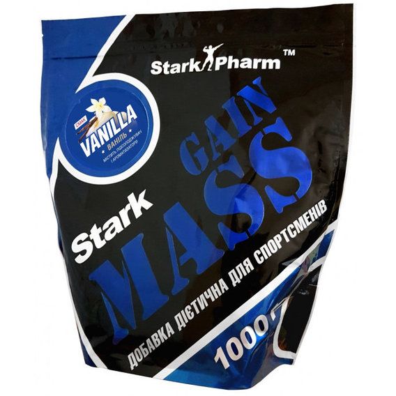 Гейнер Stark Pharm Stark Gain Mass 1000 g /10 servings/ Vanilla