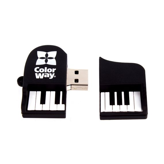 USB флеш накопичувач ColorWay Piano 32 GB 3.0 Black (CW-USBPO32) | Зображення 5