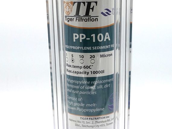 Корпус-колба Tiger Filtration 2P РЕТ 10  1" + картридж  1/15 | Зображення 2