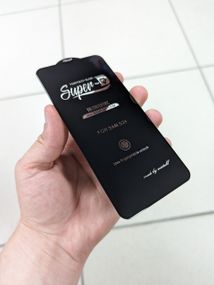 Захисне скло Super 5D Samsung S24 FullGlue чорне