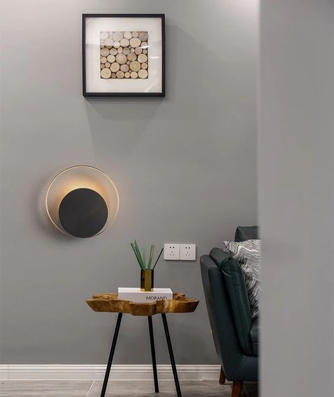 Бра настінна 27198 Чорний 25х25х7 см. | Зображення 2