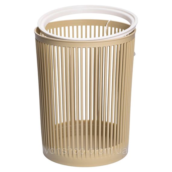 Кошик для сміття пластиковий в офіс для паперу 8 (л) кошик під сміття відро для сміття Коричневий HP-45-8OL