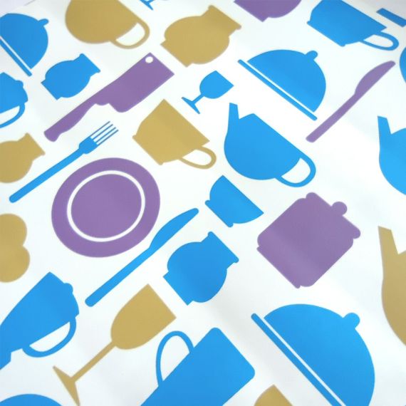 Самоклеюча плівка на паперовій основі яскрава кухня 0.45х10M SW-00000795 | Зображення 1