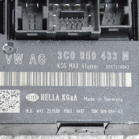 Блок управління комфортом Volkswagen Passat B6 2005-2010 Модуль комфорту Фольксваген Пассат б6 3C0959433M | Зображення 1