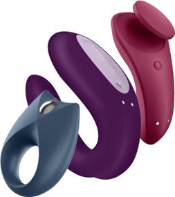 Набор Satisfyer Partner Box 3 (Double Joy, Sexy Secret + Royal One)
