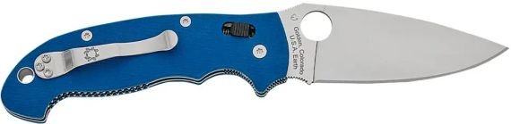 Ніж Spyderco Manix 2 XL CPM SPY27 G-10 Cobalt Blue | Зображення 1