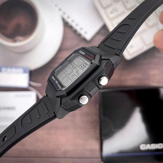 Чоловічий годинник Casio W-800H-1A | Зображення 4