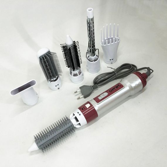 Фен брашинг Gemei, Фен-браш для укладання, Фен-стайлер з функцією зручності використання BJ-71 | Зображення 5