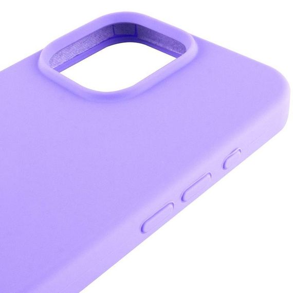 Чехол Silicone Case Full Protective (AA) для Apple iPhone 16 Pro Max (6.9") Сиреневый / Dasheen | Зображення 3