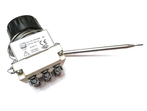 Терморегулятор капілярний трьохполюсний 30-90°С MMG Угорщина | Зображення 1