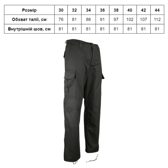 Штани тактичні KOMBAT UK M65 BDU Ripstop Trousers | Зображення 4