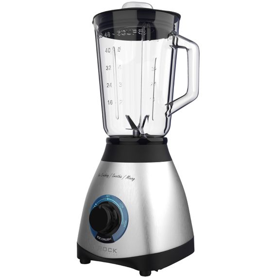 Блендер BROCK BL 1502 SS стаціонарний 500Вт/ скляна чаша 1,5л/ PULSE/ 2 швидк./дроблення льоду/метал | Зображення 7