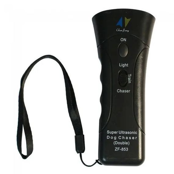 Ультразвуковий відлякувач собак ZF853E Super Ultrasonic Dog Chaser із ліхтариком засіб від QN-362 собак захист | Зображення 3