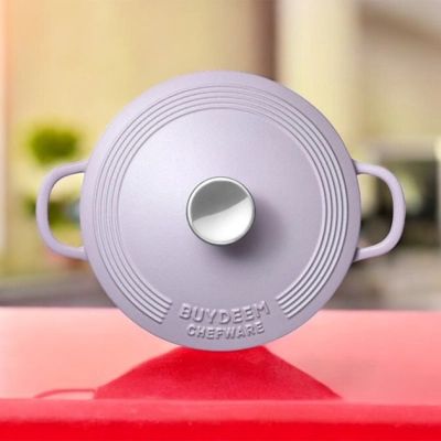 Гусятниця Buydeem CP521 Petal Purple чавунна емальована 2.9 л (CP521-PP) | Зображення 5