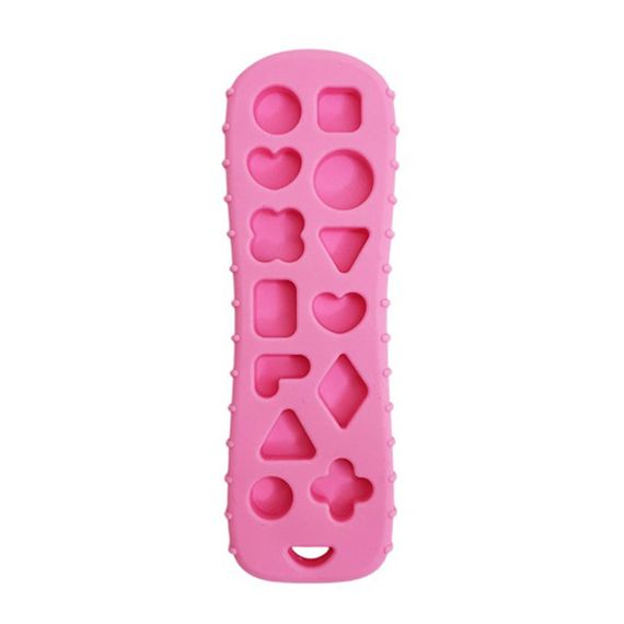 Силиконовый прорезыватель "Пульт" MGZ-0424(Pink) розовый | Зображення 1