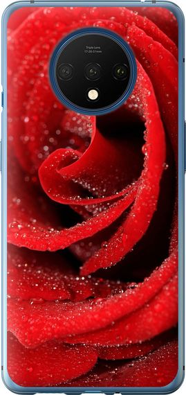 Чехол на OnePlus 7T Красная роза "529u-1809-17620"
