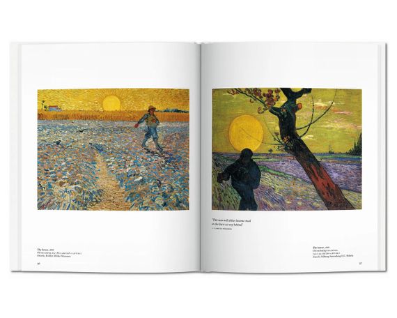 Вінсент Ван Гог книга з картинами Van Gogh. Ingo F. Walther, Таschen Подарункові книги про мистецтво та живопис | Зображення 2