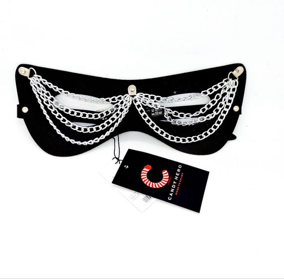 Маска з ланцюгами Candy Hero MCN1 екошкіра | Зображення 5