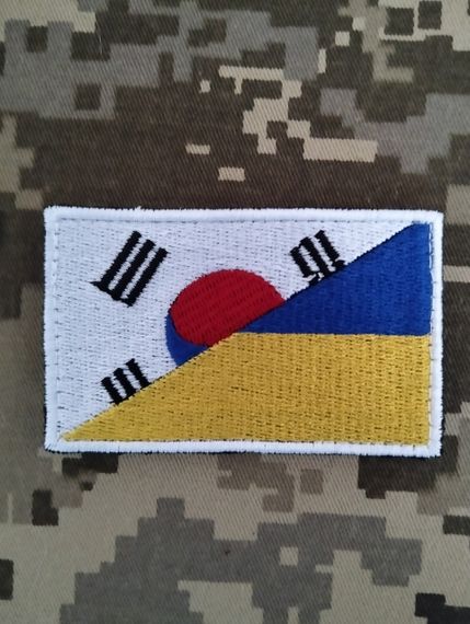 Шеврон Південна Корея та Україна