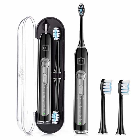 Насадки для ультразвукової зубної щітки MEDICA + Probrush 9.0 (Ultrasonic) Black (4 Штуки) | Зображення 1