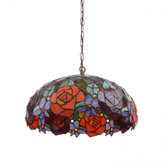 Люстра Тиффани подвесная для кухни Е27 60W BR (BR-648S/2) | Зображення 4
