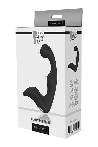 Масажер простати BOOTY PLEASER BLACK, Black, 11см - 4.3дюйм. | Зображення 1