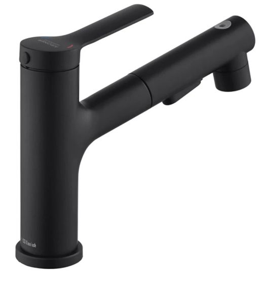 Змішувач для раковини Kroner KRP Edelstahl Klassisch з висувним виливом SCH030-T (CV032497) | Зображення 8