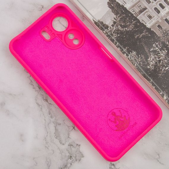Чохол Silicone Cover Lakshmi Full Camera (AAA) для Xiaomi Redmi 13C / Poco C65 Рожевий / Barbie pink | Зображення 2