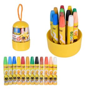 Набор детских восковых мелков CE150407 в наборе 12 цветов