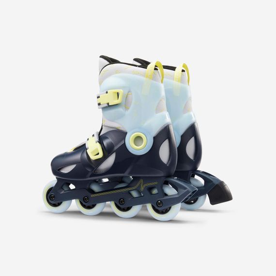 Роликові ковзани дитячі Play 5 блакитні/жовті - 28/30 | Зображення 4