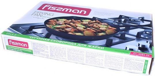 Сковорода Fissman Naestved Ø25см чавунна | Зображення 3