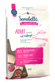Sanabelle Adult with poultry Сухий корм для дорослих котів з домашньою птицею 10 кг