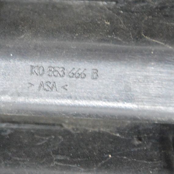 Решітка бампера права під протитуманну фару Volkswagen Golf V 2003-2008 Фольксваген Гольф 5 1K0853666B | Зображення 2