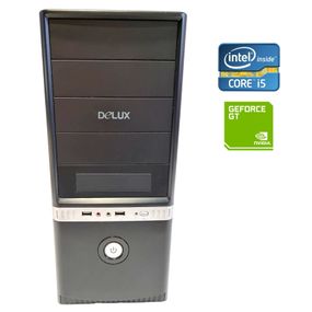ПК Delux Tower / Intel Core i5-4690S (4 ядра по 3.2 - 3.9 GHz) / 8 GB DDR3 / 500 GB HDD / nVidia GeForce GT 440, 1 GB DDR3, 128-bit / 450W б/в