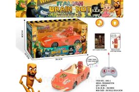 Машинка радіокерована Italian Brain Rot - Deluxe R/C Car "Tung Tung Tung Sahur"