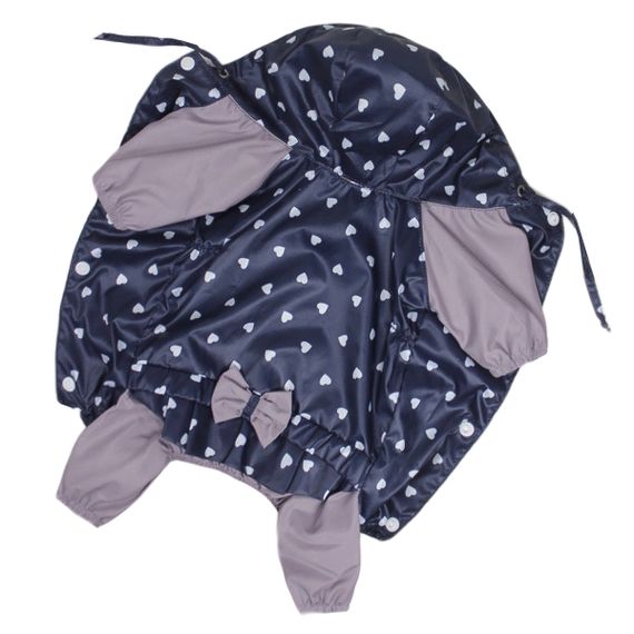 Дощовик ДЛЯ ДIВЧАТ серця синій MD-16 | Зображення 3