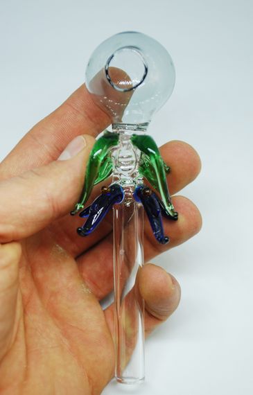 Стеклянная трубка Dragon Gray Oil | Зображення 1