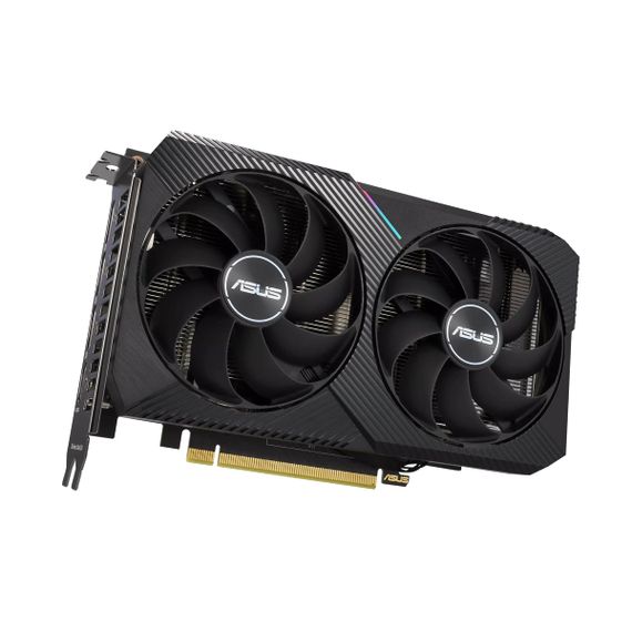 Видеокарта ASUS GeForce RTX 3060 12GB GDDR6 DUAL OC V2 DUAL-RTX3060-O12G-V2 90YV0GB2-M0NA10 | Зображення 1