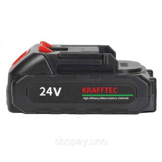 Літій-іонний акумулятор KRAFFTEC 24V 1500mAh для електроінструментів, Акумулятори для дриля шуруповерта | Зображення 5