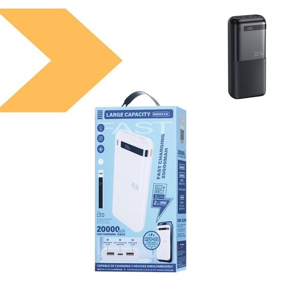 Портативна батарея REMAX RPP-72 20000mAh 20W+QC22.5W (47186-_604) | Зображення 1