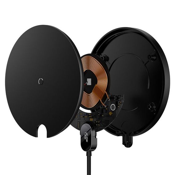 БЗП Baseus Digital LED Display Gen 2 15W (CCED) Чорний | Зображення 1