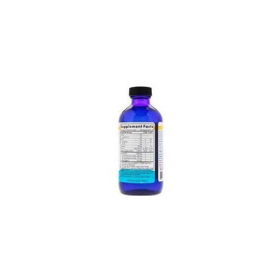 Жир із печінки тріски Nordic Naturals Arctic-D Cod Liver Oil 8 fl oz 237 ml Lemon | Зображення 1