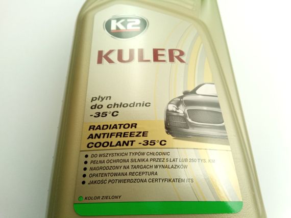 Антифриз "K2" Kuler — 37 (зелений) 1 л. (T201Z) | Зображення 2