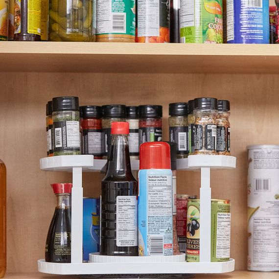 Спецівниця Spice Spinner Two-Tiered Spice Organizer, Поворотна підставка для спецій, Карусель для спецій DB-27
