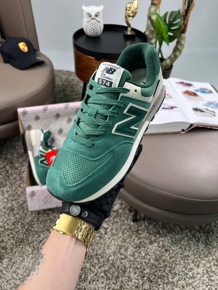 Мужские кроссовки New 574 Green Grey  , Вьетнам 44 28 | Зображення 3