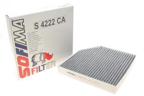 Фільтр салону Audi A6 A7 A8 10- вугільний  S 4222 CA
