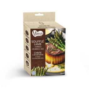 Ласощі для собак від 3-х місяців Mavsy Freeze dried LAMB SOUFFLÉ WITH ASPARAGUS IN HOLLANDAISE SAUCE з ягнятини зі cпаржею під гол