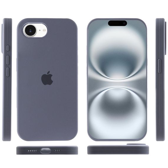 Чохол Silicone Case Full Protective (AA) для Apple iPhone 16e (6.1") | Зображення 3